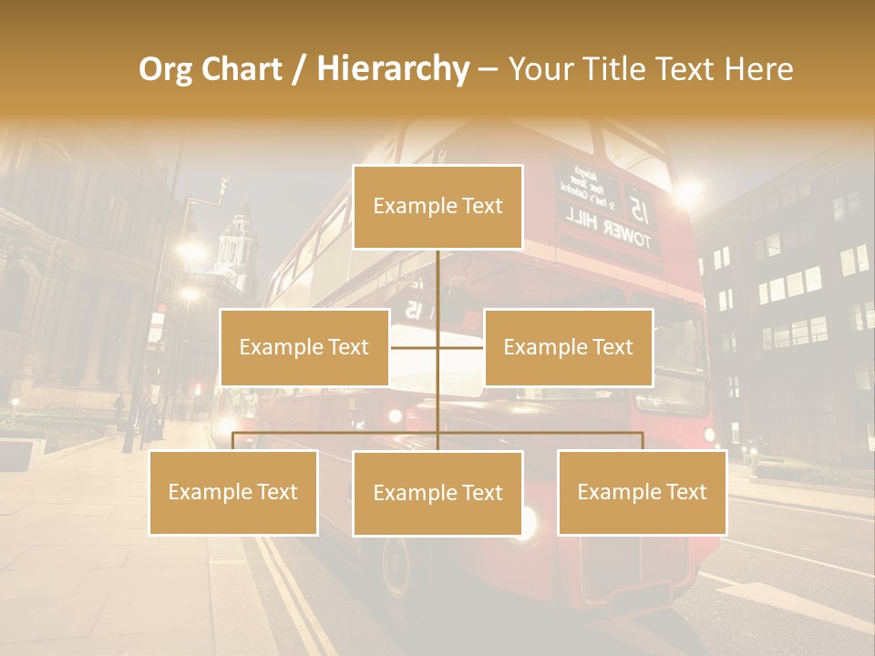 Landmark St Paul Bus Stop PowerPoint Template