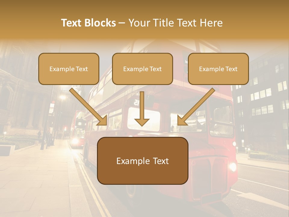 Landmark St Paul Bus Stop PowerPoint Template