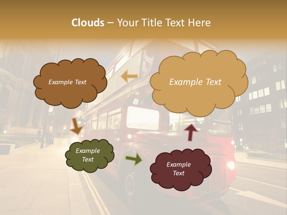 Landmark St Paul Bus Stop PowerPoint Template