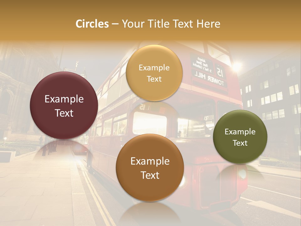 Landmark St Paul Bus Stop PowerPoint Template