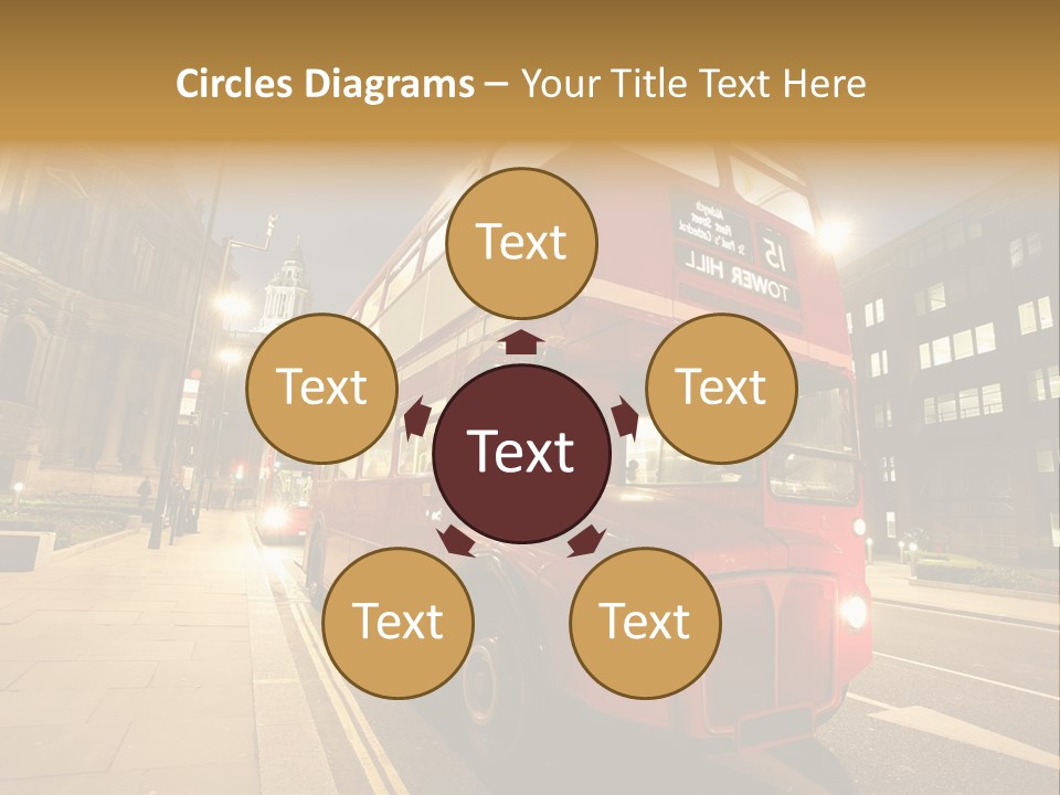 Landmark St Paul Bus Stop PowerPoint Template