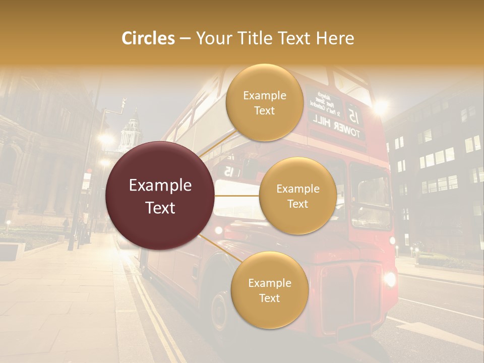 Landmark St Paul Bus Stop PowerPoint Template