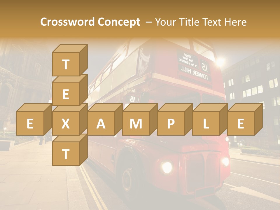 Landmark St Paul Bus Stop PowerPoint Template