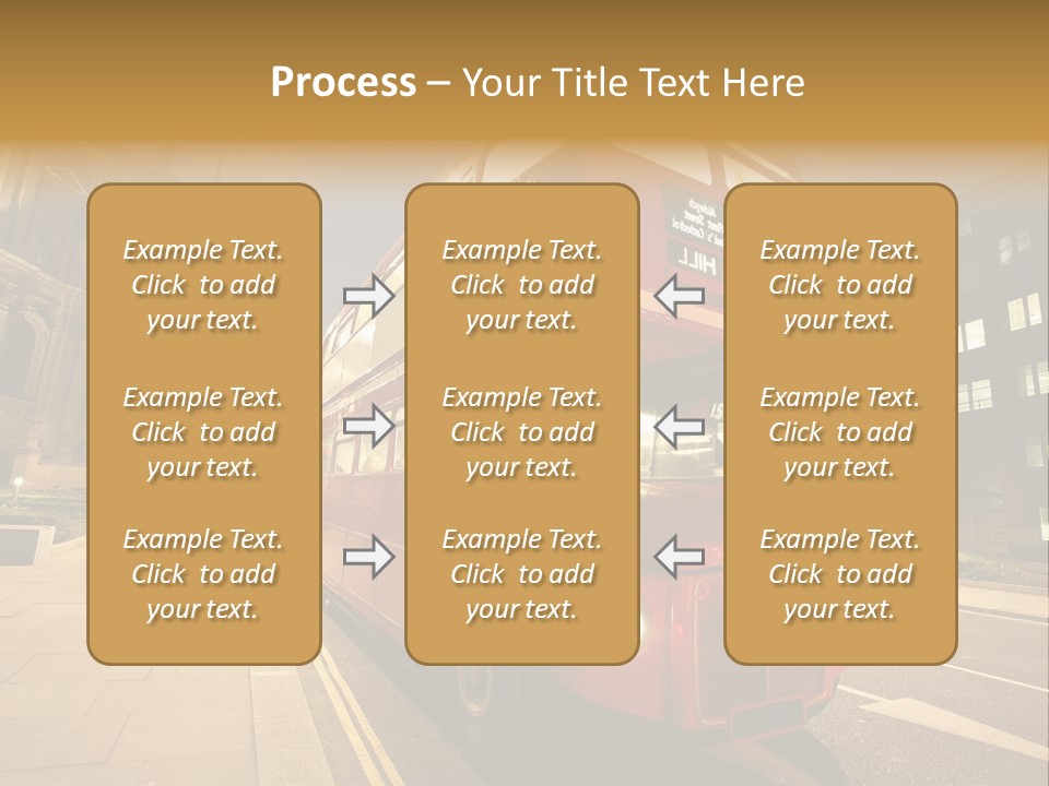Landmark St Paul Bus Stop PowerPoint Template