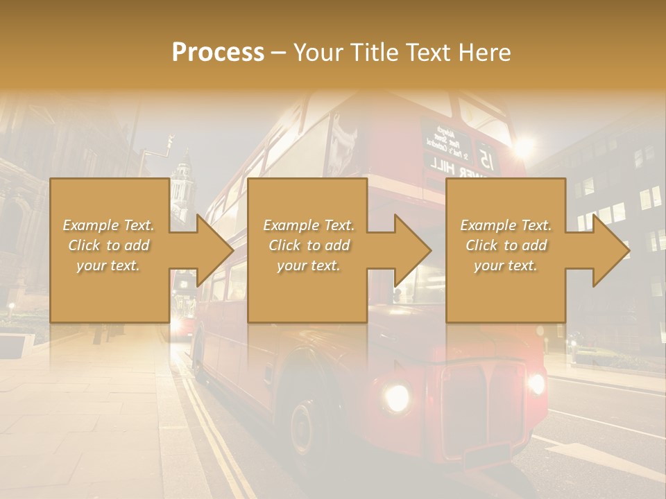 Landmark St Paul Bus Stop PowerPoint Template