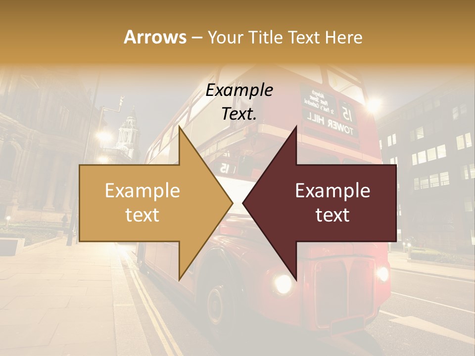 Landmark St Paul Bus Stop PowerPoint Template
