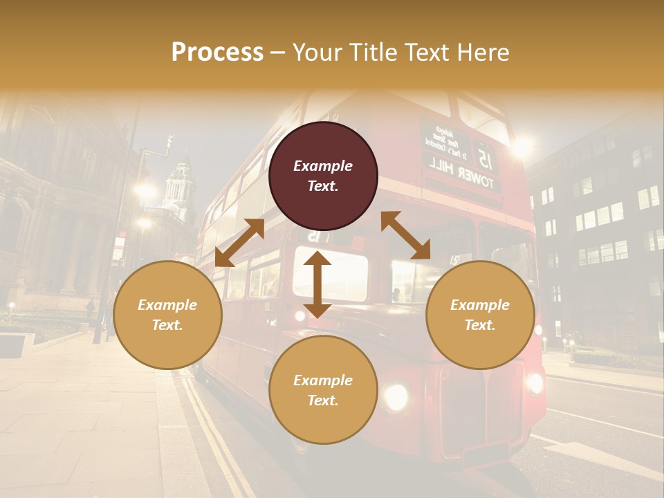 Landmark St Paul Bus Stop PowerPoint Template