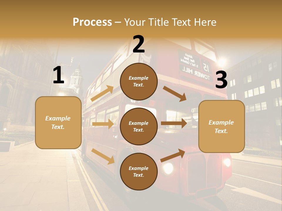Landmark St Paul Bus Stop PowerPoint Template