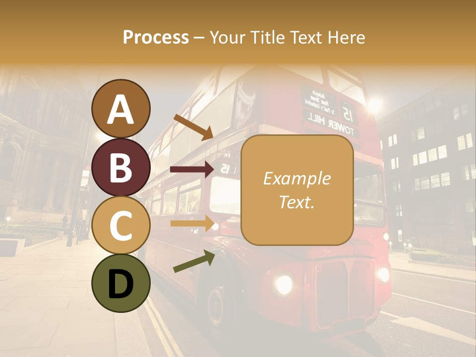 Landmark St Paul Bus Stop PowerPoint Template