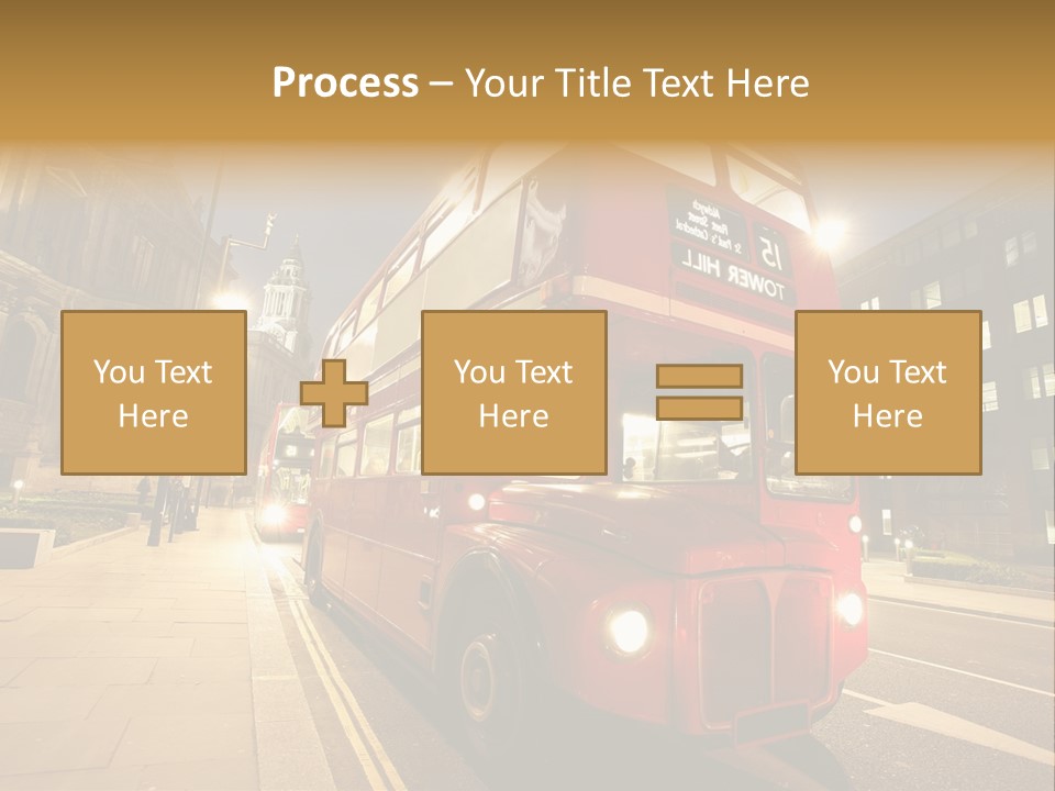 Landmark St Paul Bus Stop PowerPoint Template
