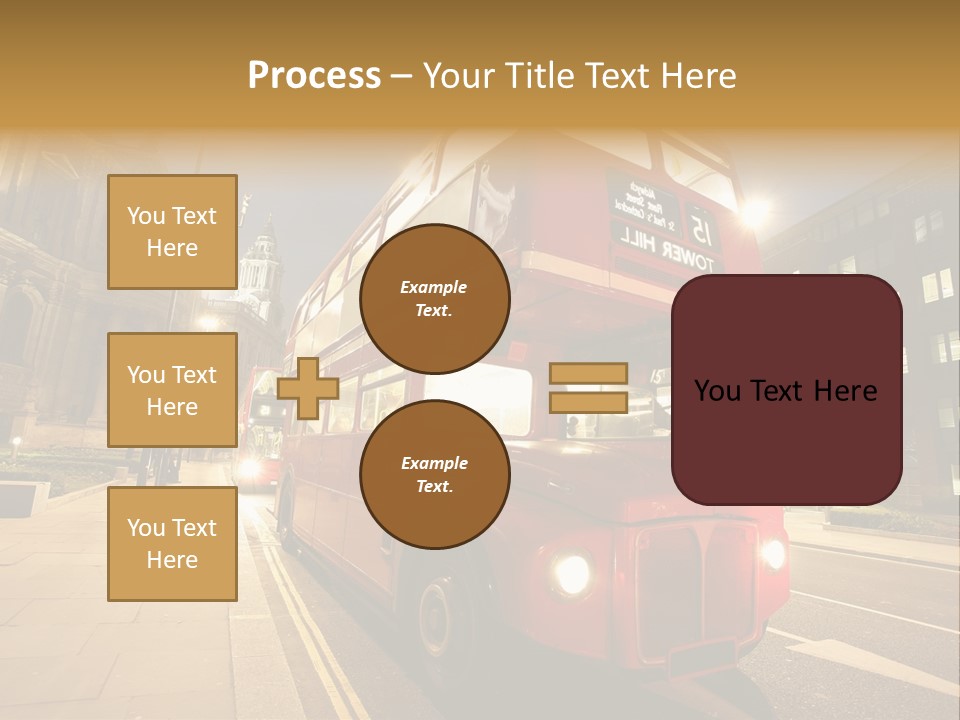Landmark St Paul Bus Stop PowerPoint Template