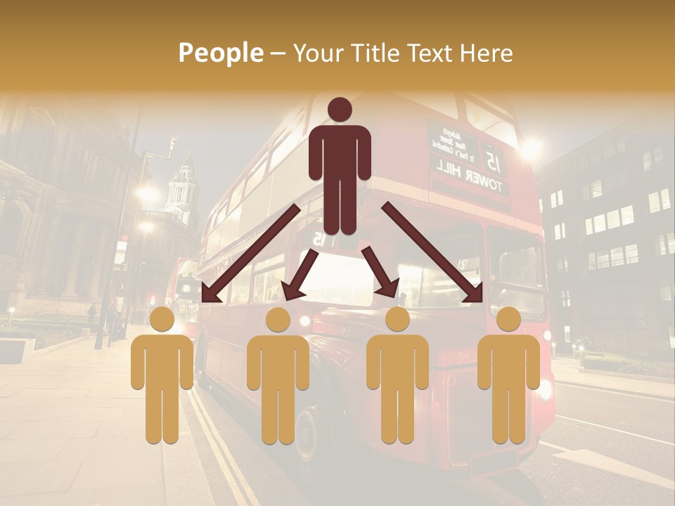 Landmark St Paul Bus Stop PowerPoint Template