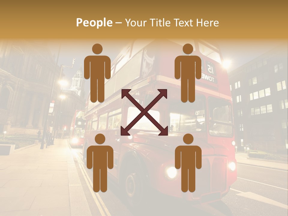 Landmark St Paul Bus Stop PowerPoint Template