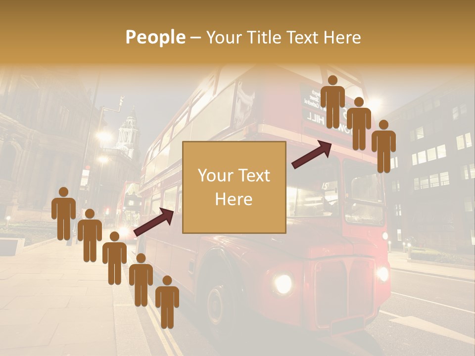 Landmark St Paul Bus Stop PowerPoint Template