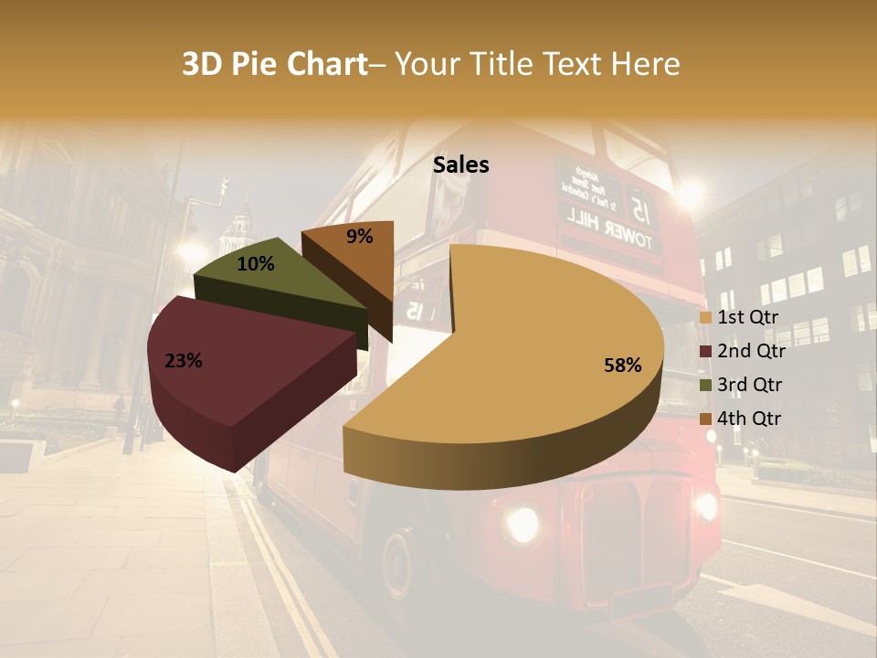 Landmark St Paul Bus Stop PowerPoint Template