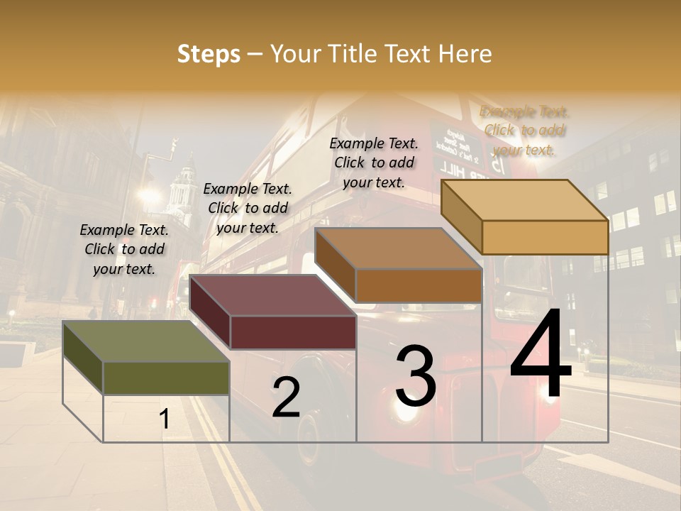 Landmark St Paul Bus Stop PowerPoint Template