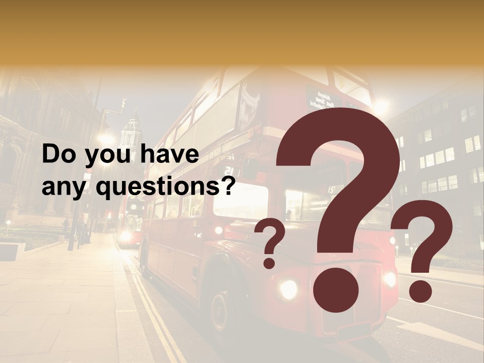 Landmark St Paul Bus Stop PowerPoint Template