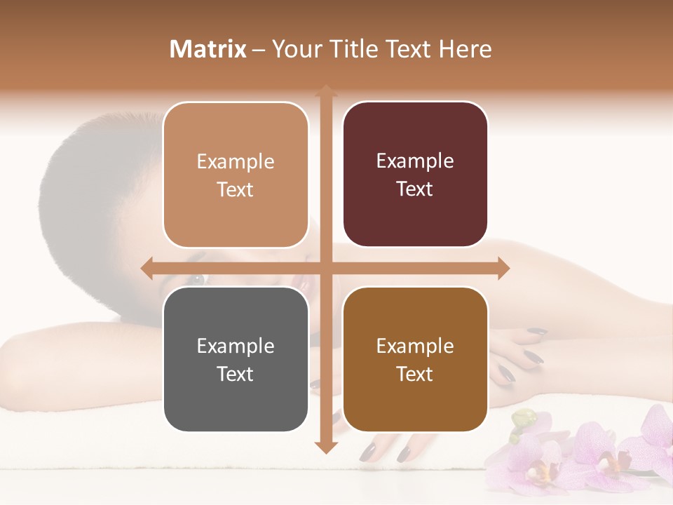 Beautiful Make Up Manicure PowerPoint Template