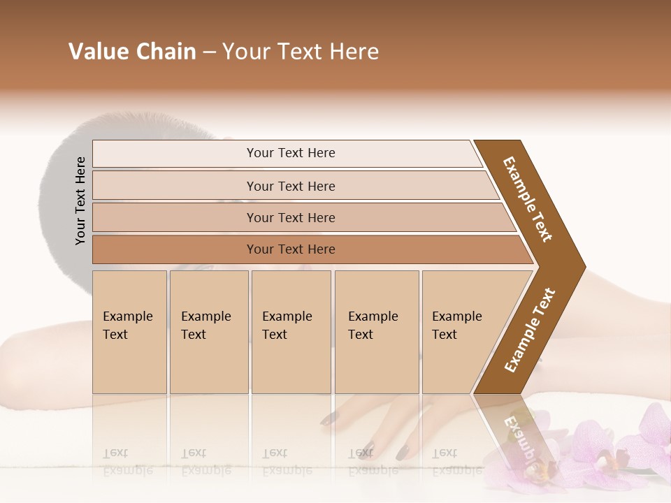 Beautiful Make Up Manicure PowerPoint Template