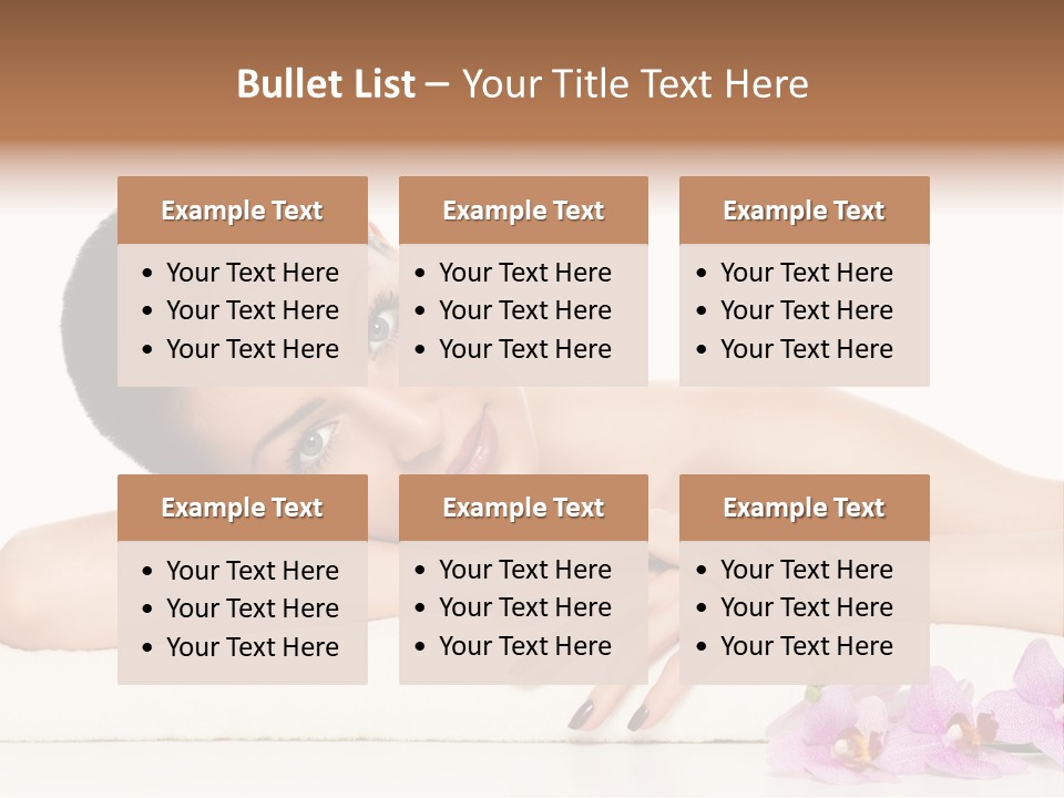 Beautiful Make Up Manicure PowerPoint Template