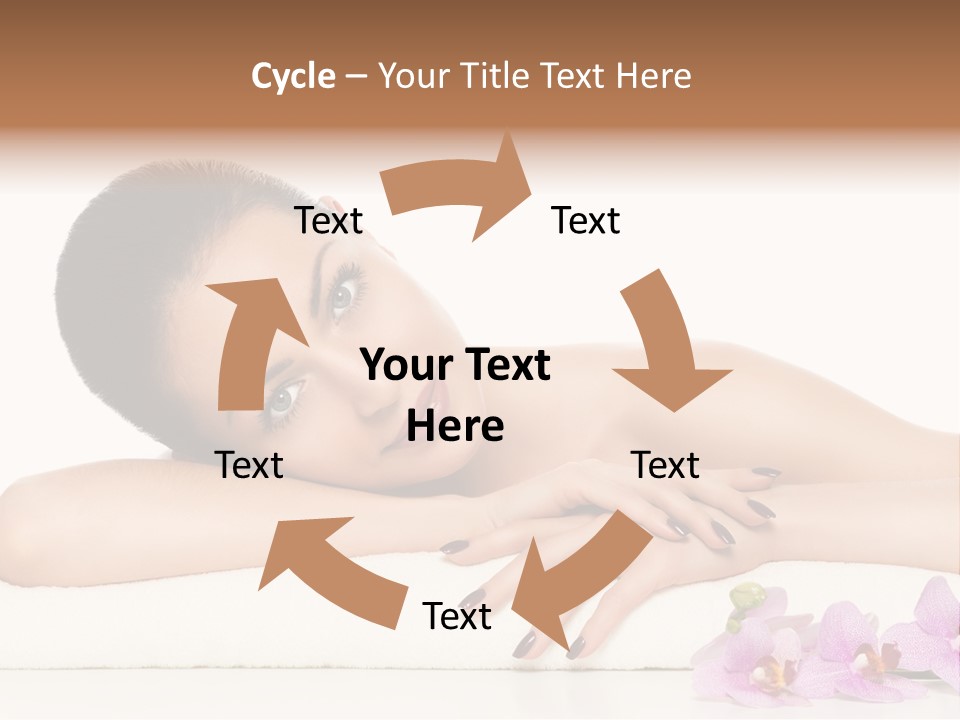 Beautiful Make Up Manicure PowerPoint Template