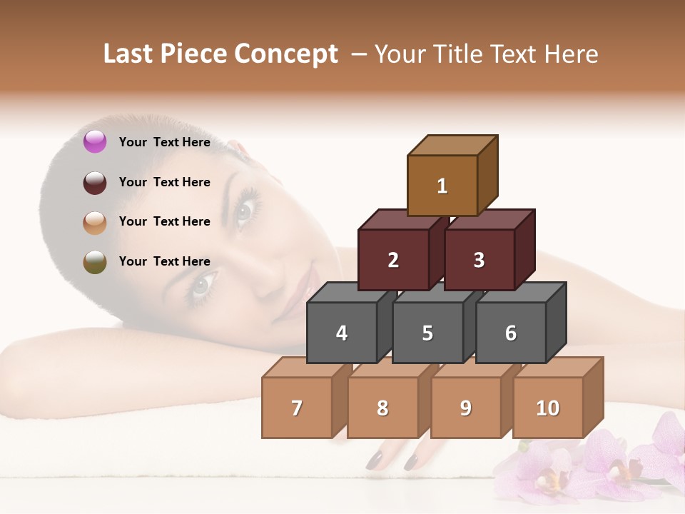 Beautiful Make Up Manicure PowerPoint Template