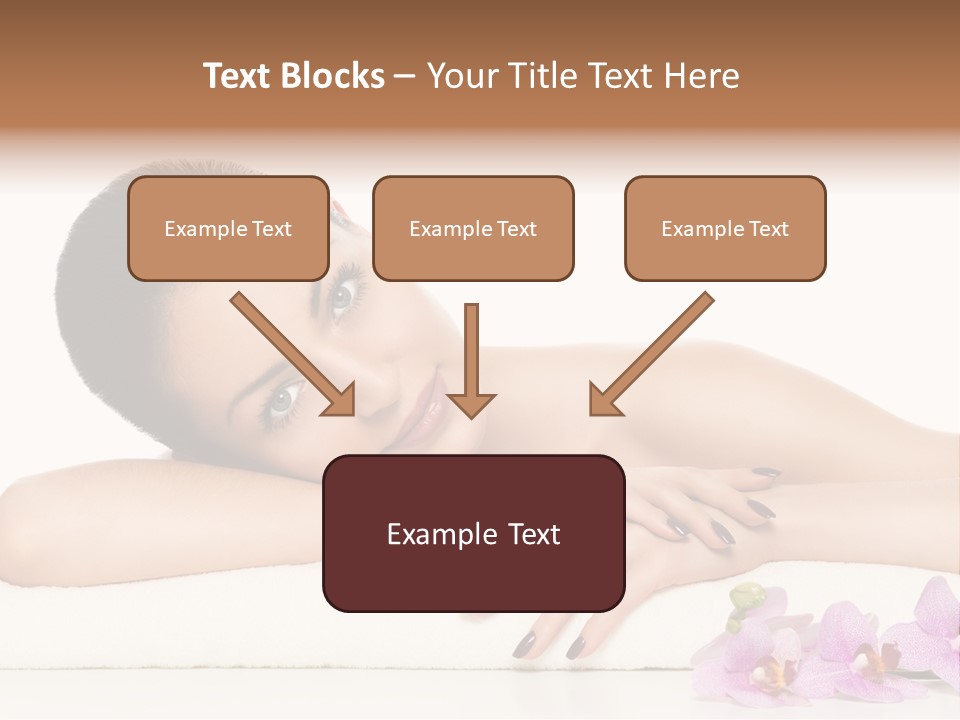 Beautiful Make Up Manicure PowerPoint Template