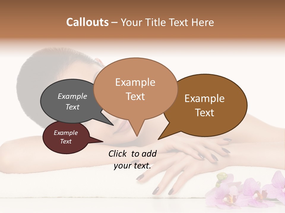 Beautiful Make Up Manicure PowerPoint Template