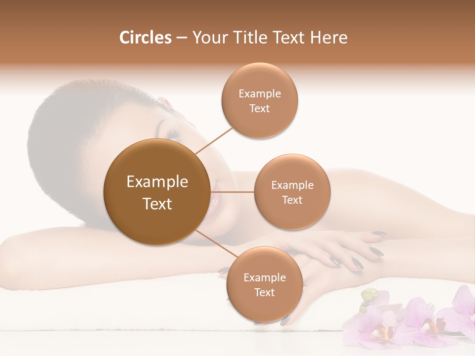 Beautiful Make Up Manicure PowerPoint Template