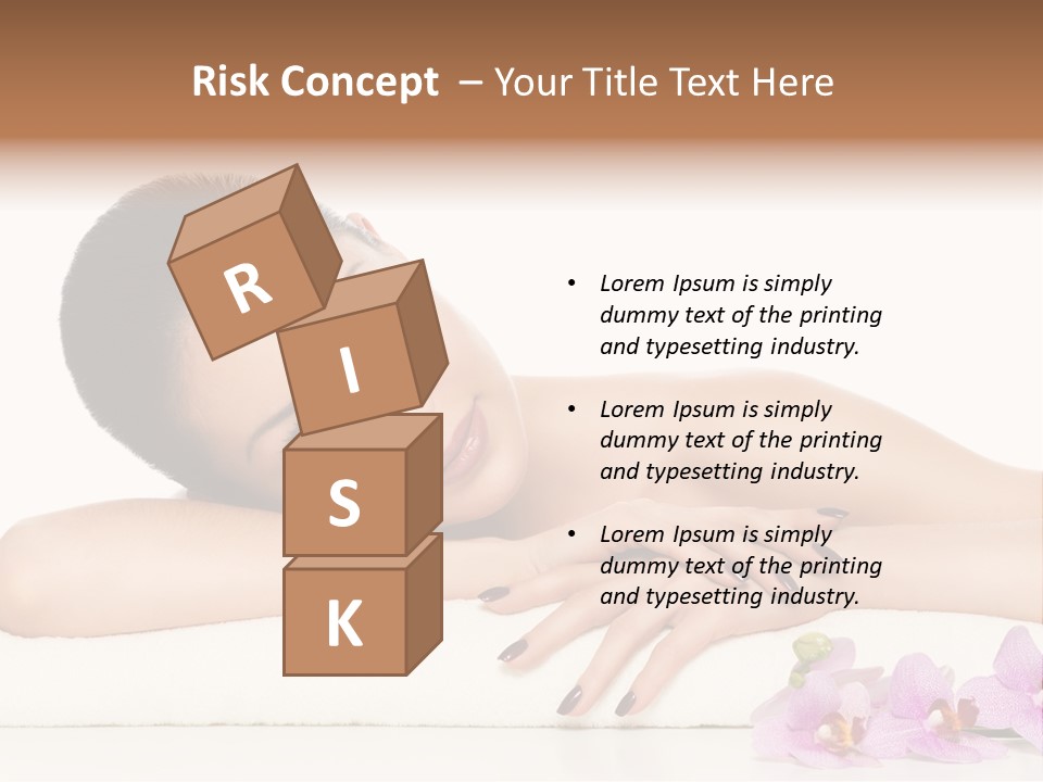 Beautiful Make Up Manicure PowerPoint Template