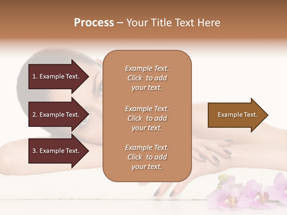 Beautiful Make Up Manicure PowerPoint Template
