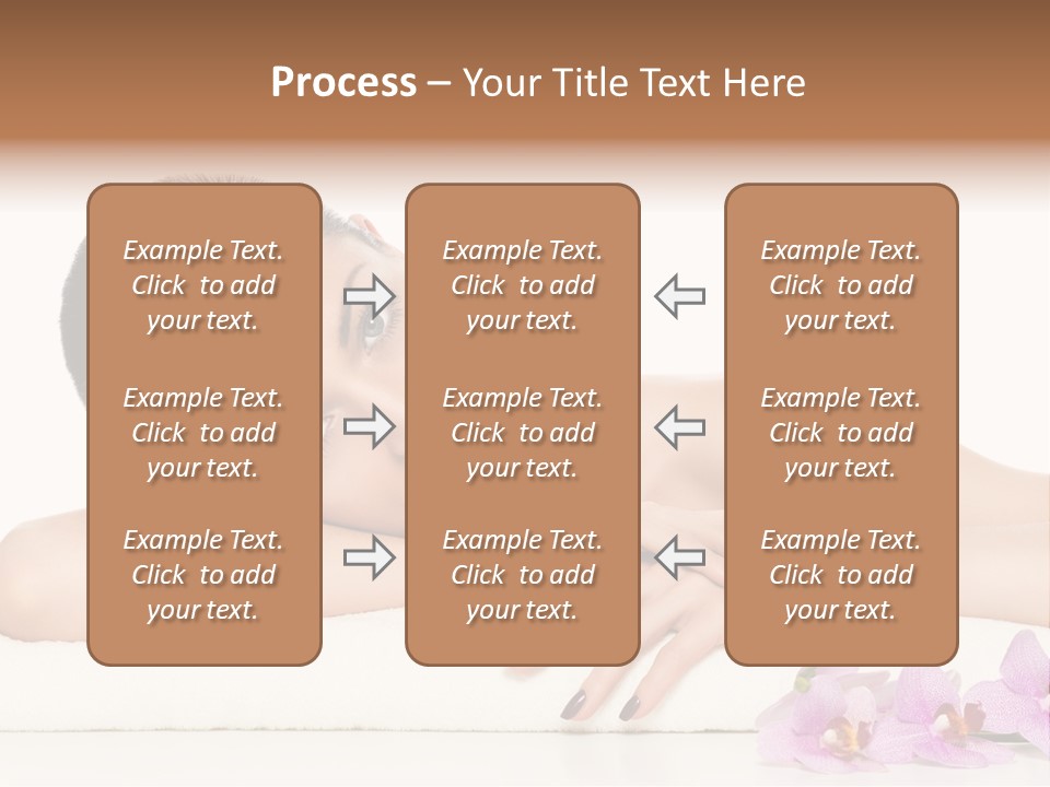 Beautiful Make Up Manicure PowerPoint Template
