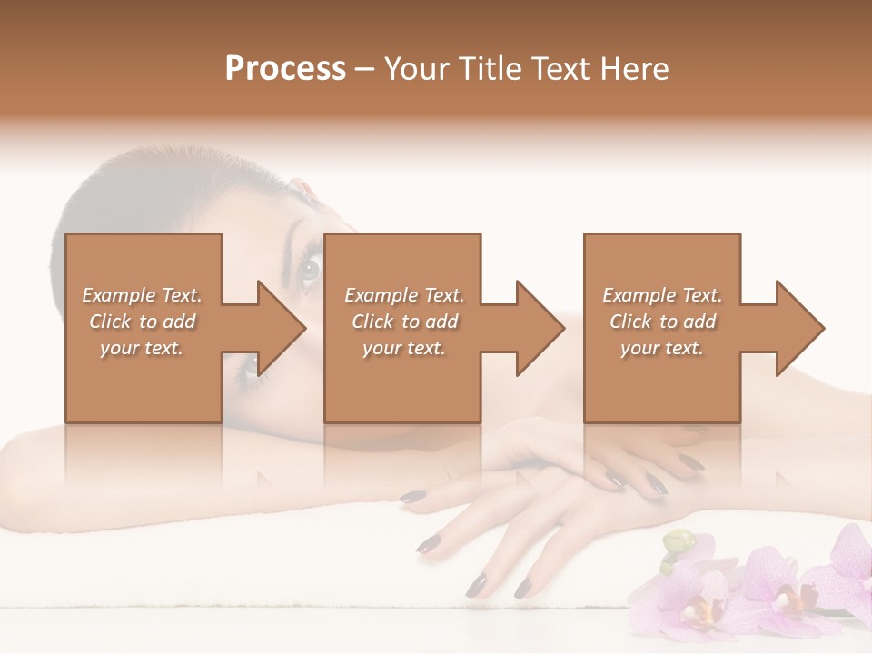 Beautiful Make Up Manicure PowerPoint Template