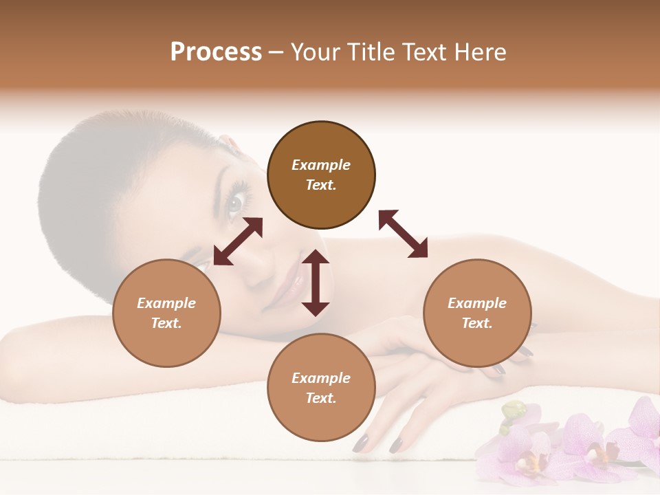 Beautiful Make Up Manicure PowerPoint Template