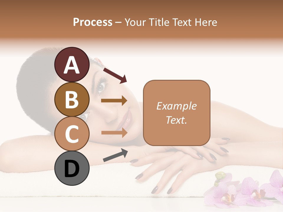 Beautiful Make Up Manicure PowerPoint Template