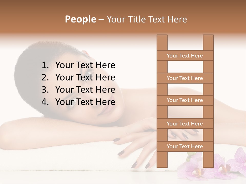 Beautiful Make Up Manicure PowerPoint Template