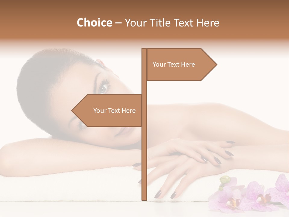 Beautiful Make Up Manicure PowerPoint Template