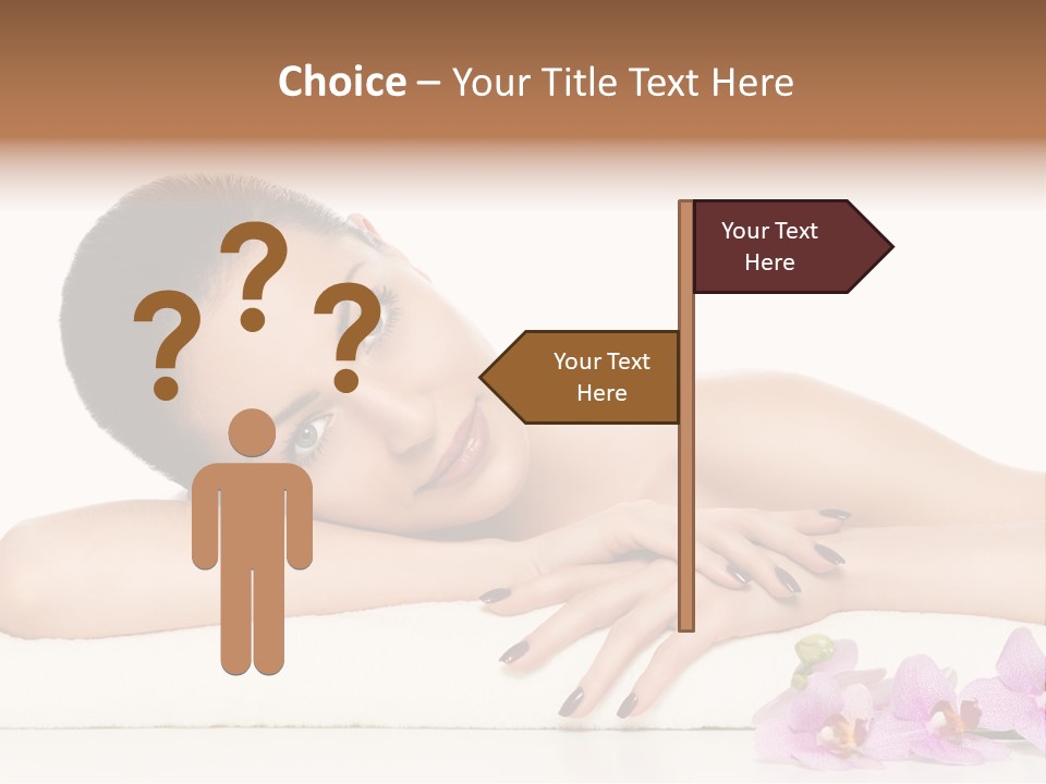 Beautiful Make Up Manicure PowerPoint Template