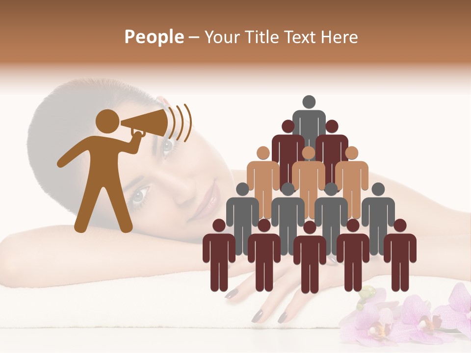 Beautiful Make Up Manicure PowerPoint Template