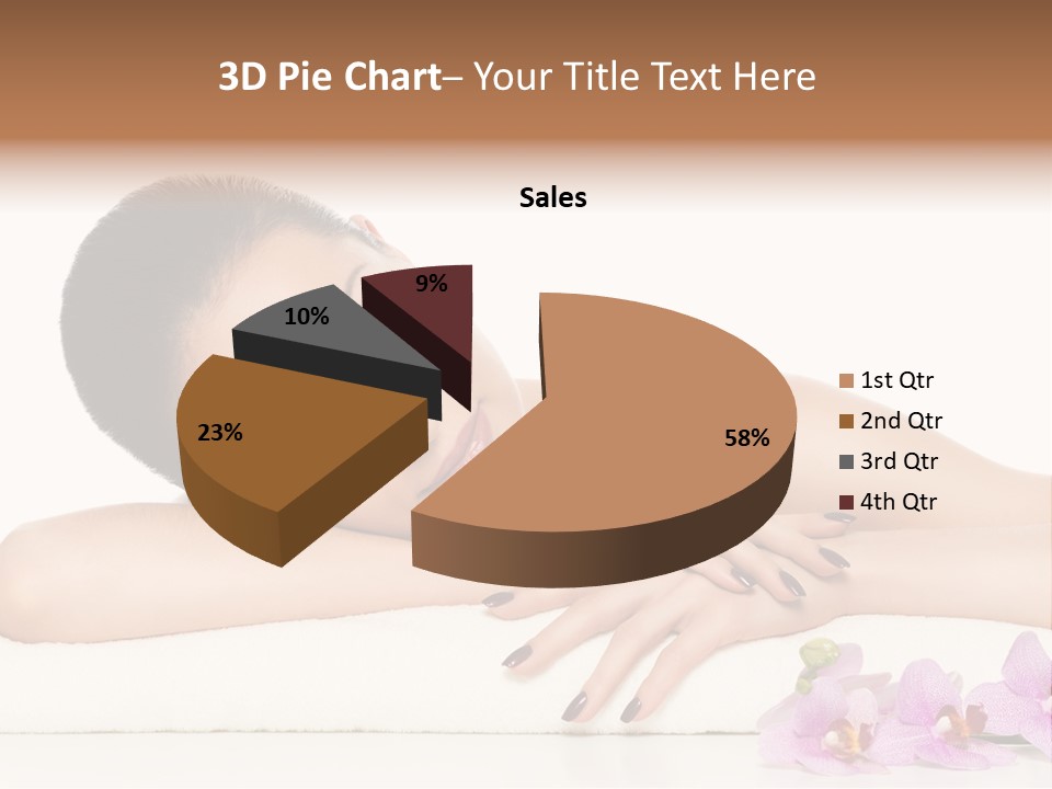 Beautiful Make Up Manicure PowerPoint Template