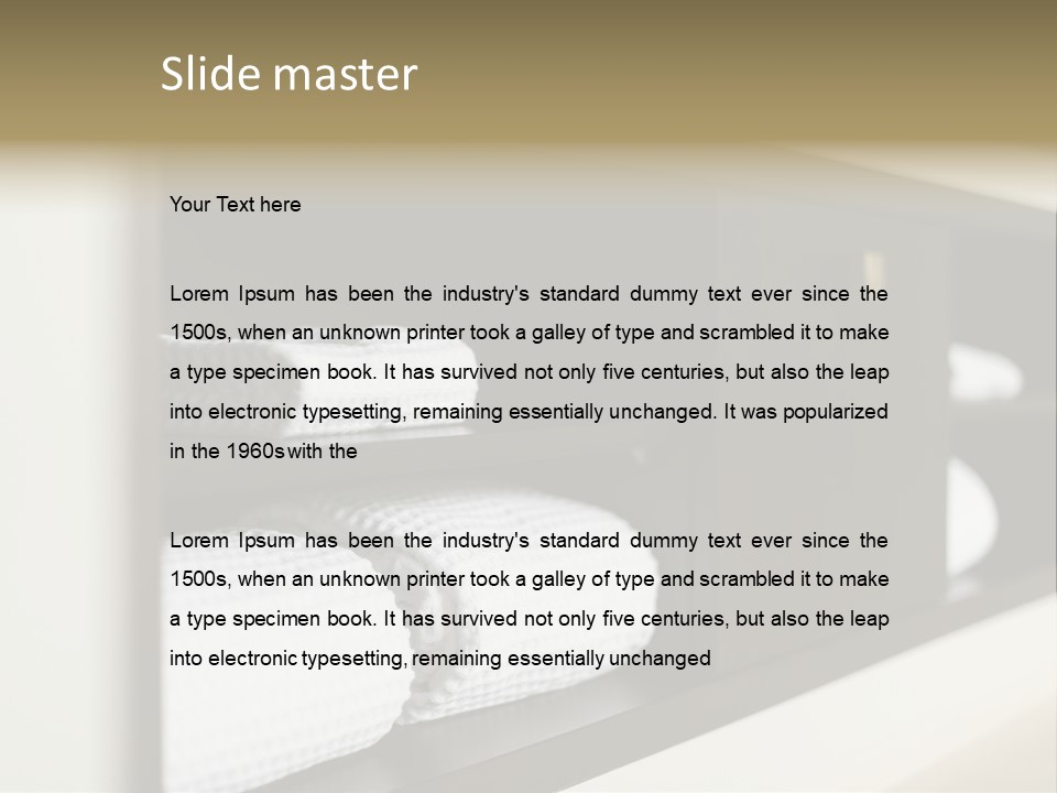 Dry Hygiene Neat PowerPoint Template