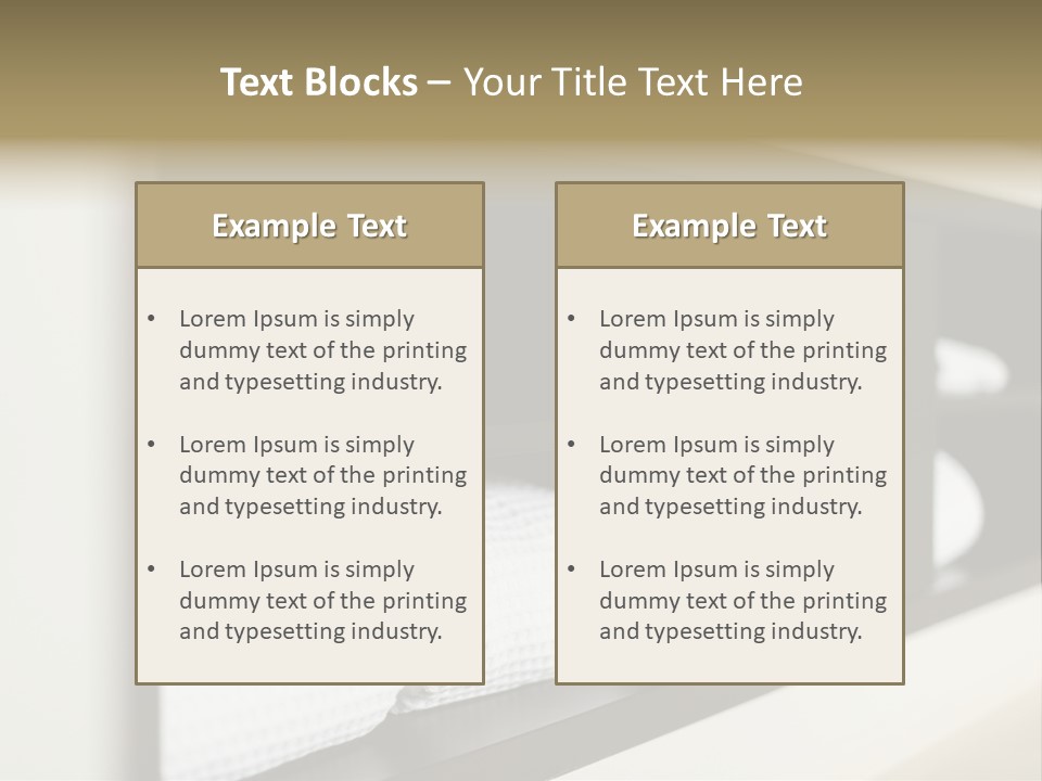 Dry Hygiene Neat PowerPoint Template