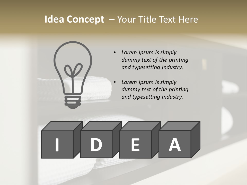 Dry Hygiene Neat PowerPoint Template