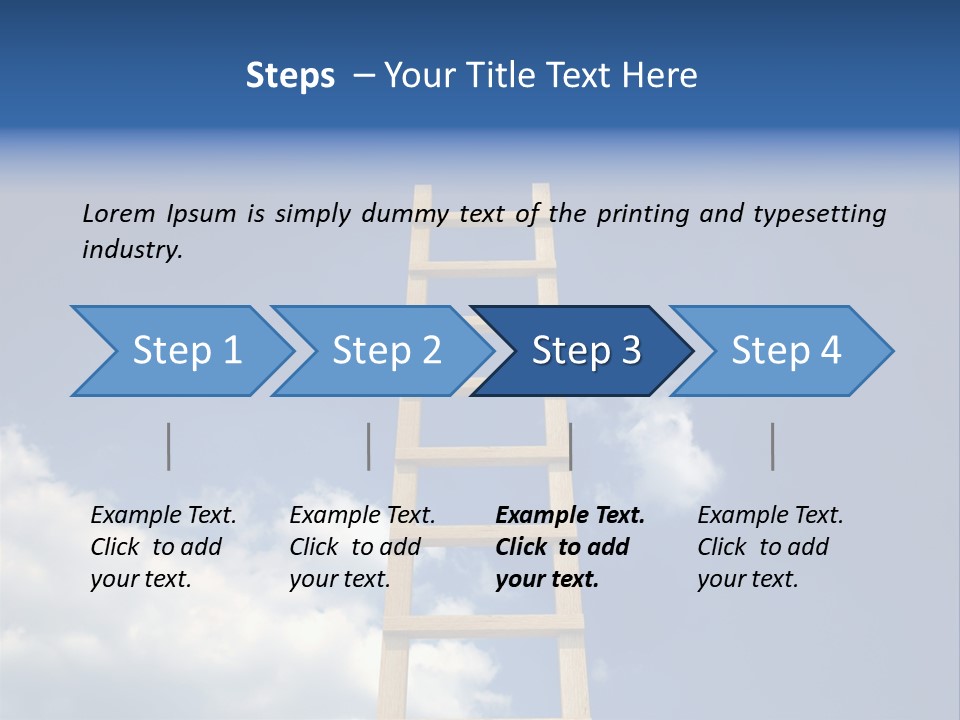 Air Beauty Wind PowerPoint Template
