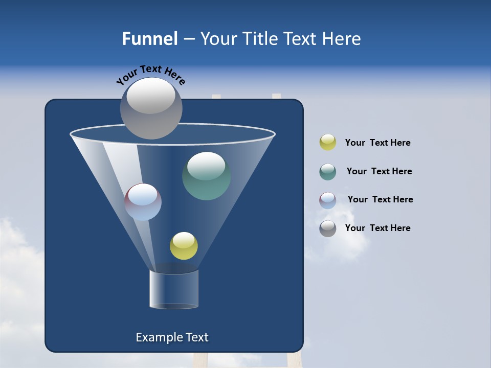 Air Beauty Wind PowerPoint Template