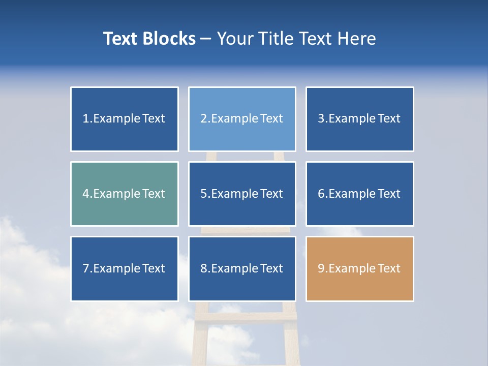 Air Beauty Wind PowerPoint Template