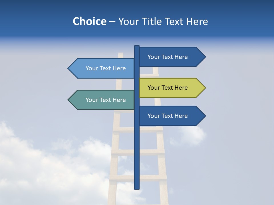 Air Beauty Wind PowerPoint Template