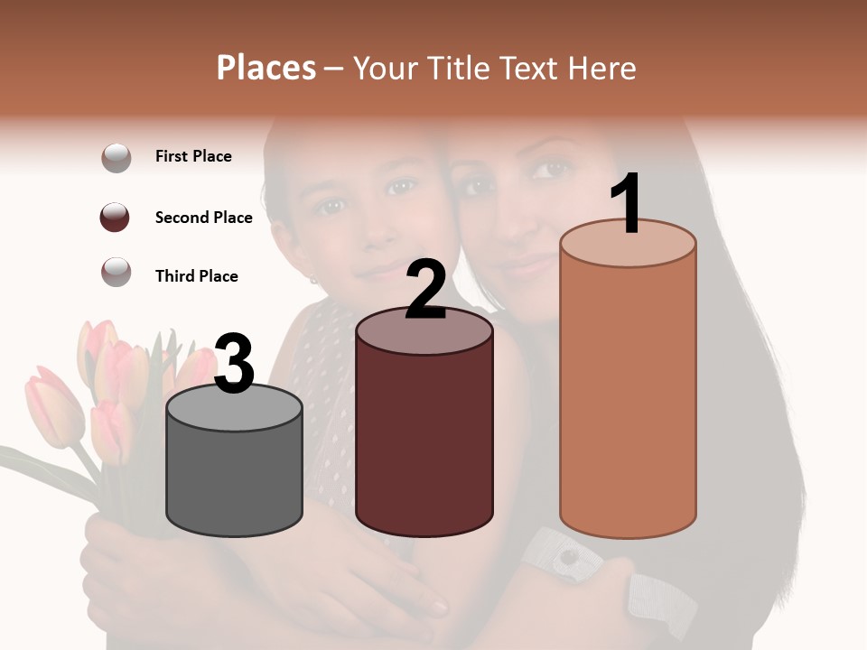 Daughter Cute Kid PowerPoint Template