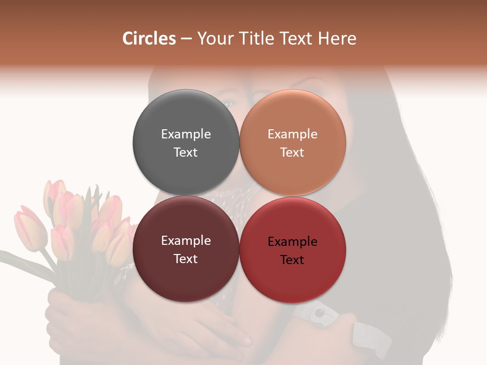 Daughter Cute Kid PowerPoint Template