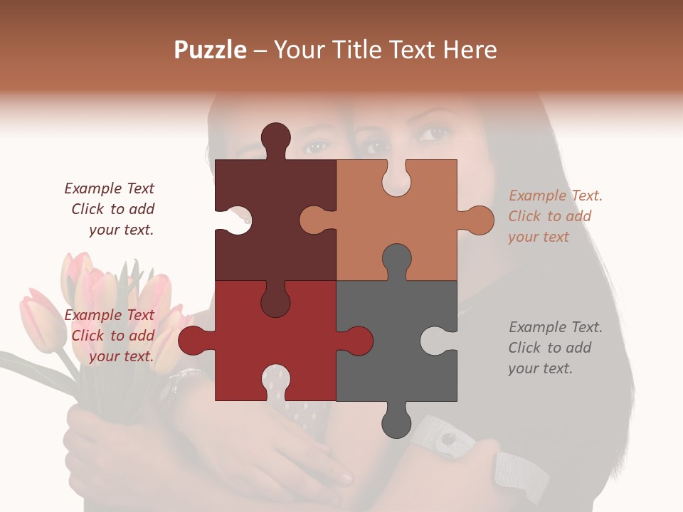 Daughter Cute Kid PowerPoint Template